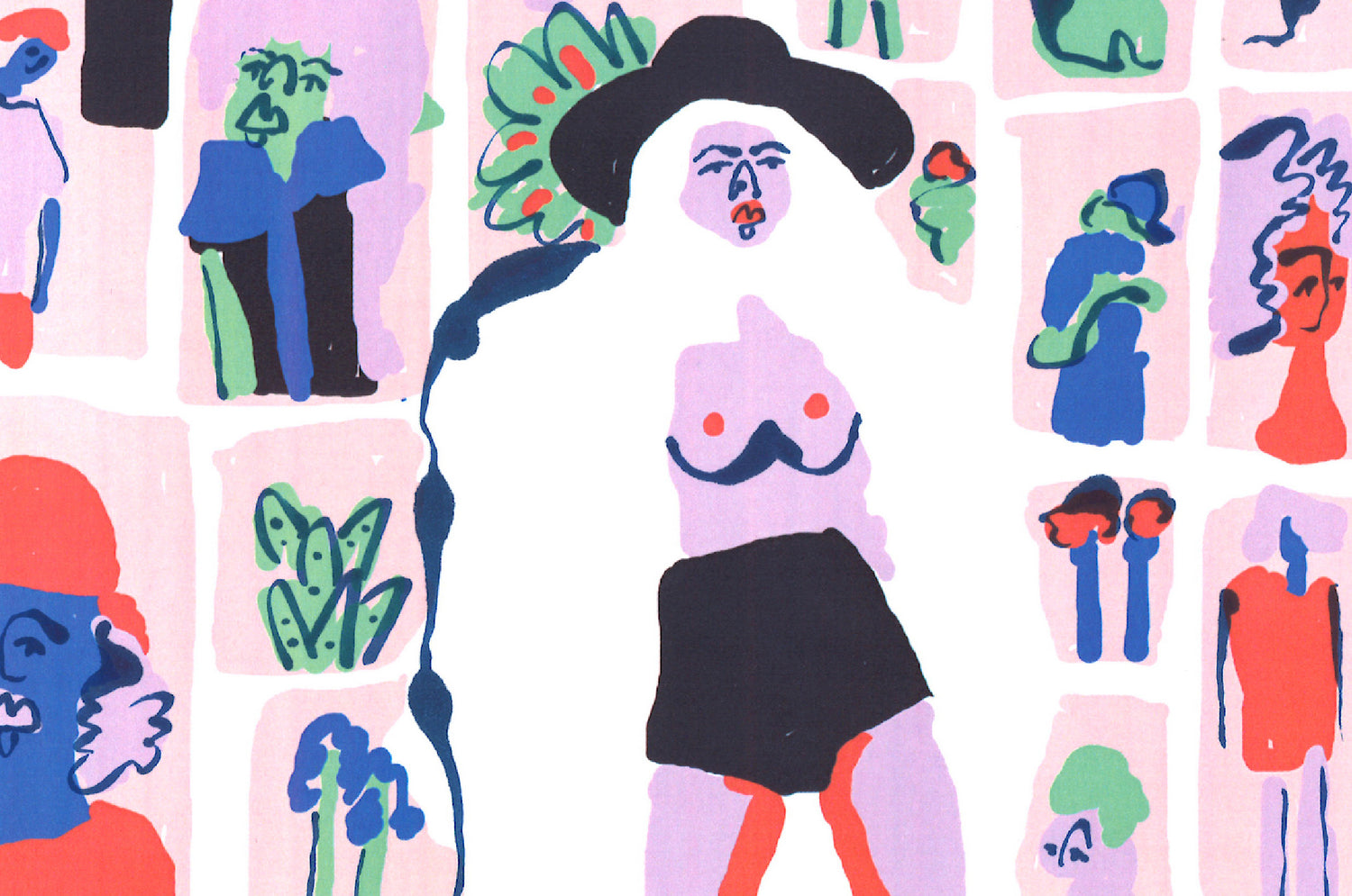 Amber Vittoria, A Girl With Her Airy, Colorful and Whimsical Art