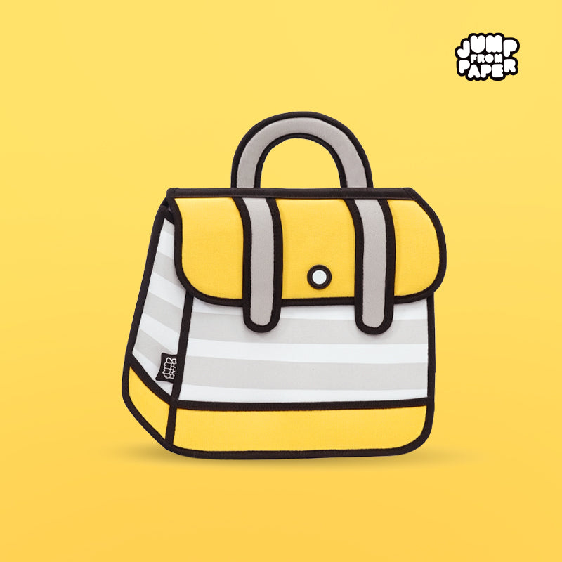 Stripe Backpack/Yellow | JFP078