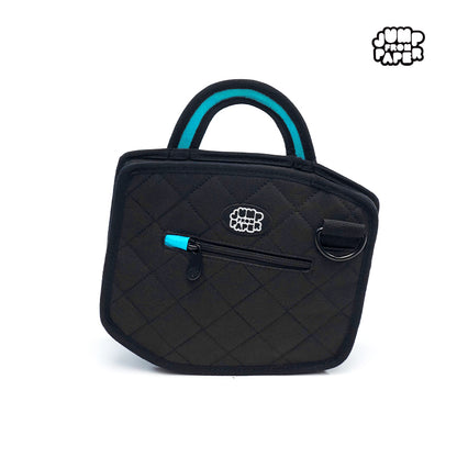 Light Blue Checked Handbag | JFP105