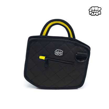 Yellow Checked Handbag | JFP107