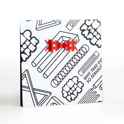 Gift Wrap for Green Cake Bag / Metal Chain Bag