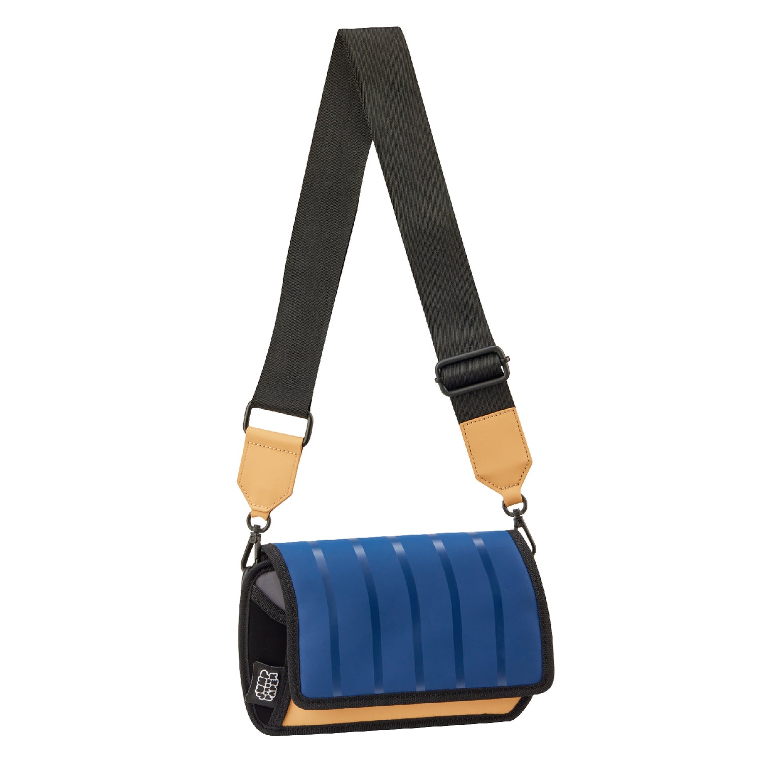 Outer Blue Stripe Shoulder Bag - JumpFromPaper