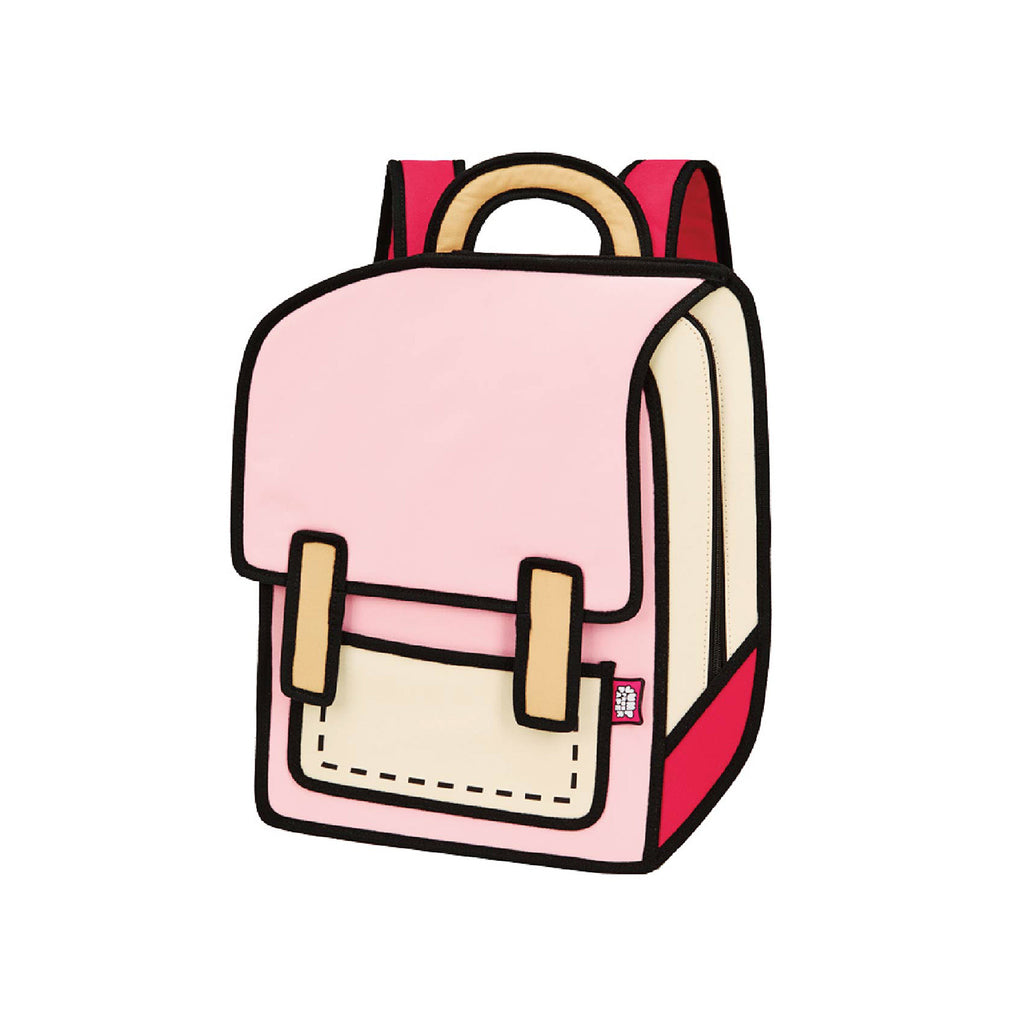 2D Coo Coo Pink Backpack - Laptop Backpack | JumpFromPaper