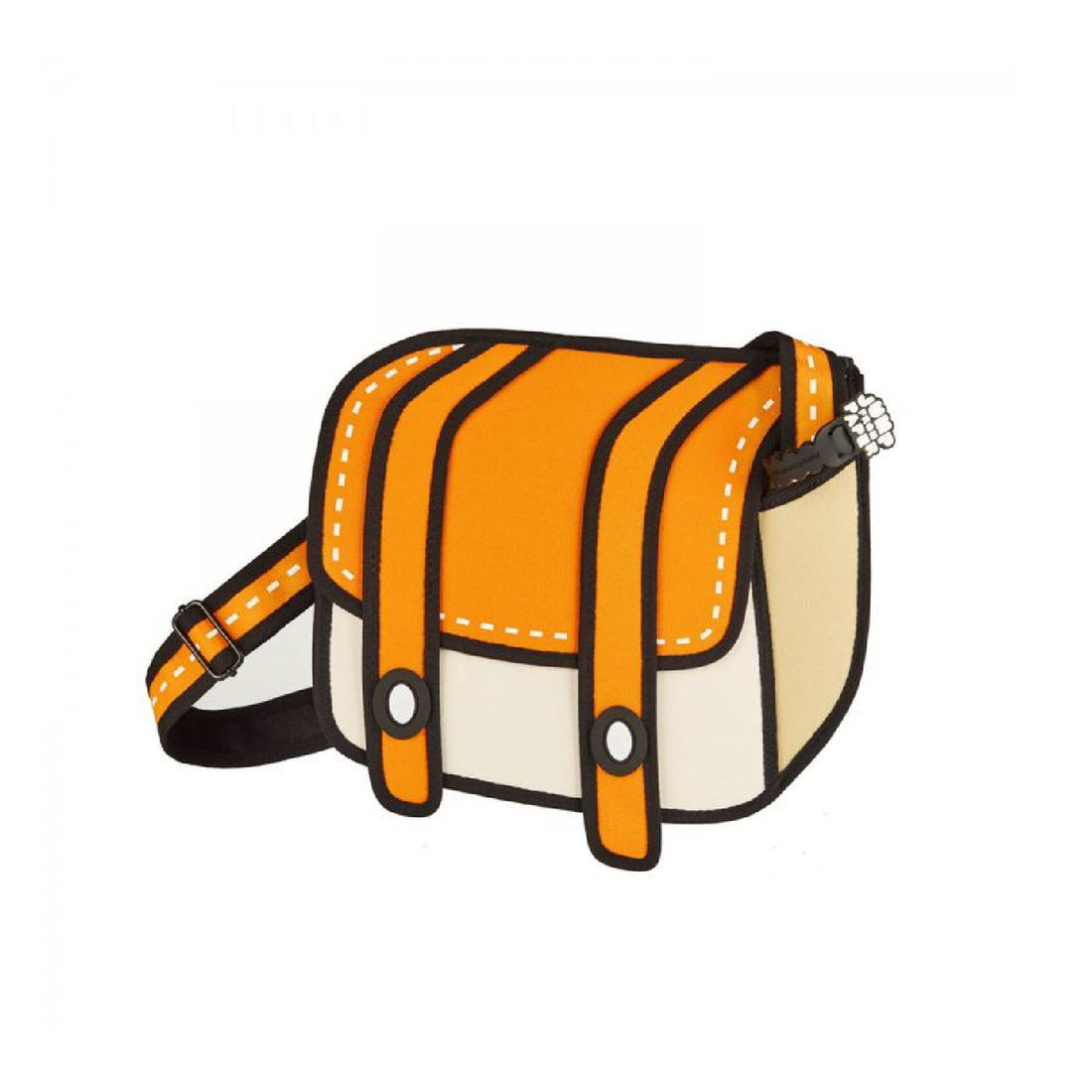 Orange Cake Bag / Metal Chain Bag