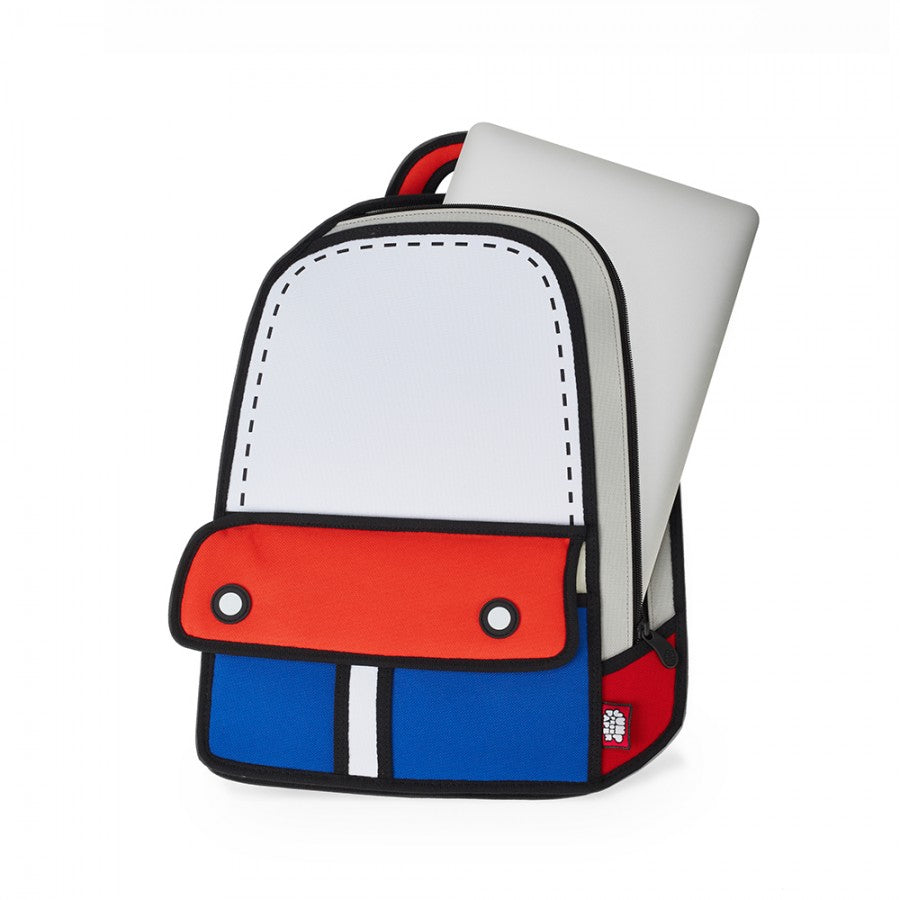 Adventure Red Backpack - JumpFromPaper