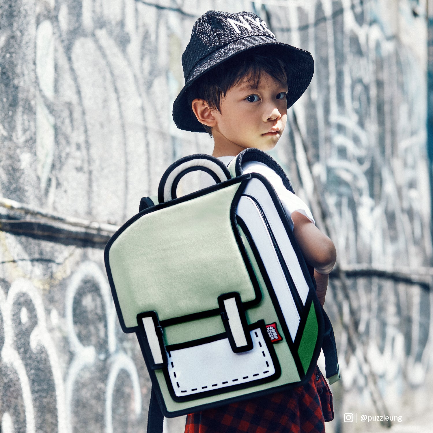 Junior Greenery Spaceman Backpack - JumpFromPaper