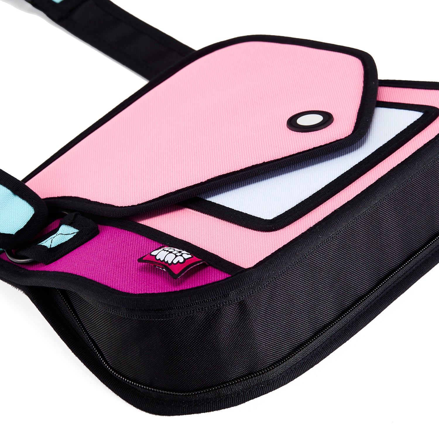 Neon Pink Giggle Shoulder Bag