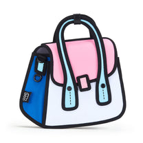 JumpFromPaper 2D Bag Neon Pink Owl Bag