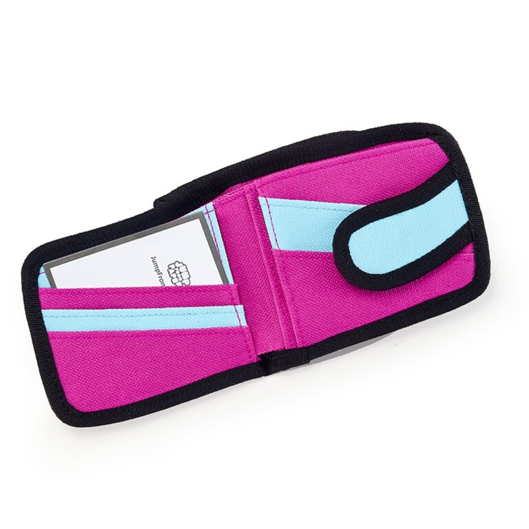 Neon Pink Poketto Wallet-4
