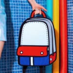 Adventure Cartoon Backpack-dark blue (3)