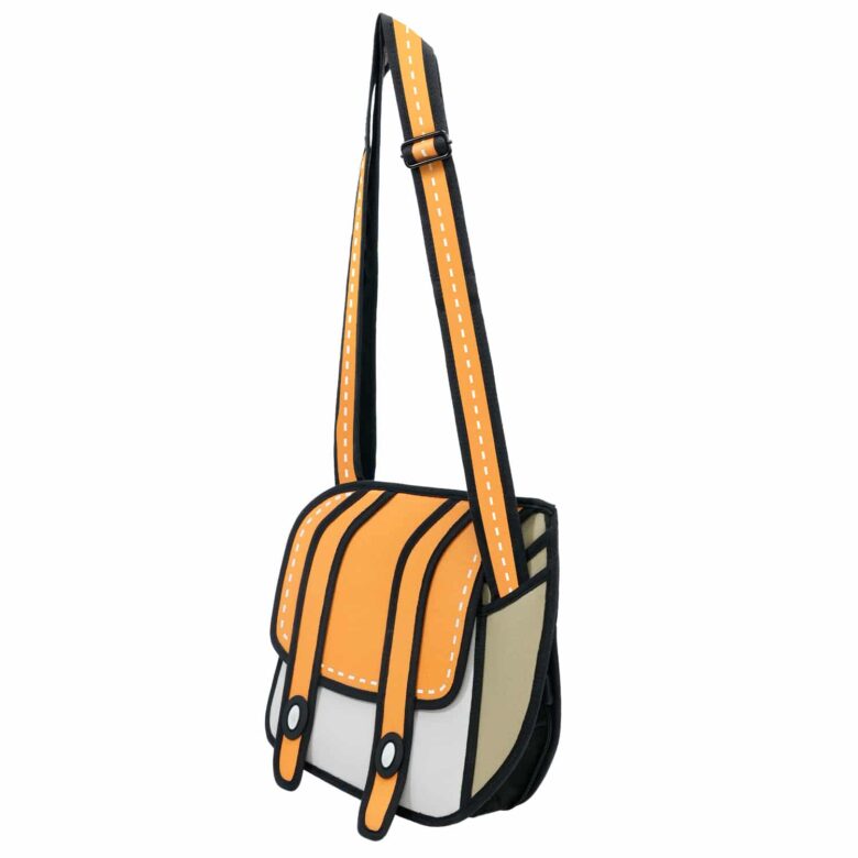 Cheese Orange Practical Shoulder Camera Bag (3)