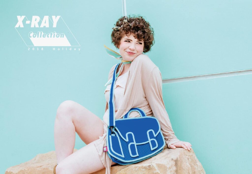 JumpFromPaper Cartoon Bag X-RRAY Collection