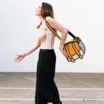 Cheese Orange Shoulder Bag | JFP007-6