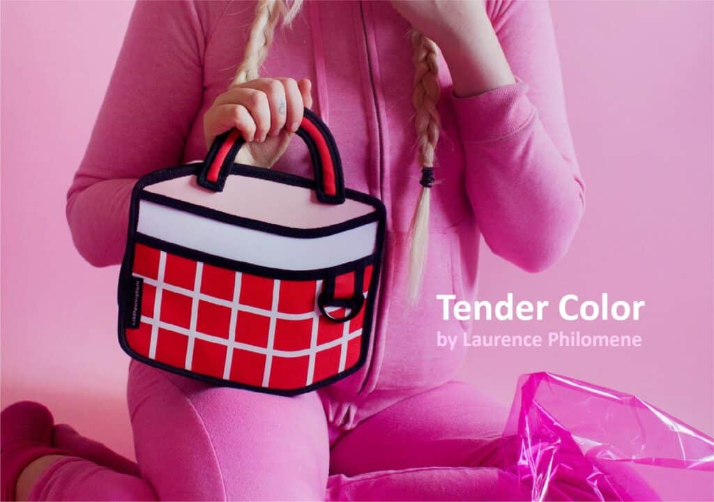 Laurence Philomene X JumpFromPaper Cartoon Bag