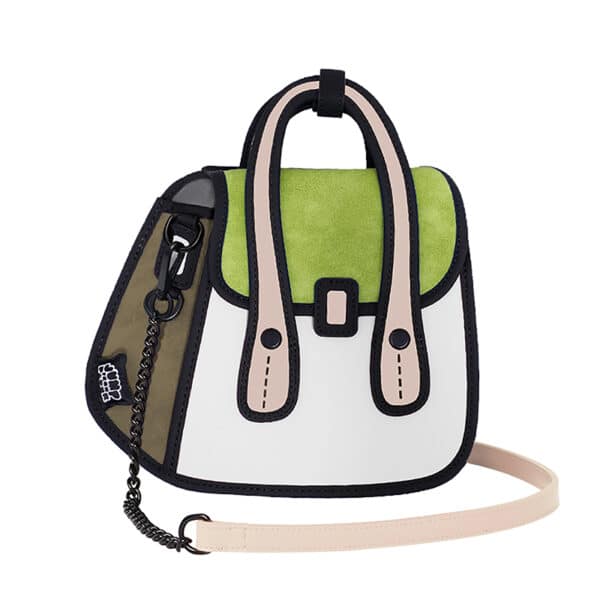Junior-Owl-Bag-Metal-Chain-Bag-Matcha-green-7
