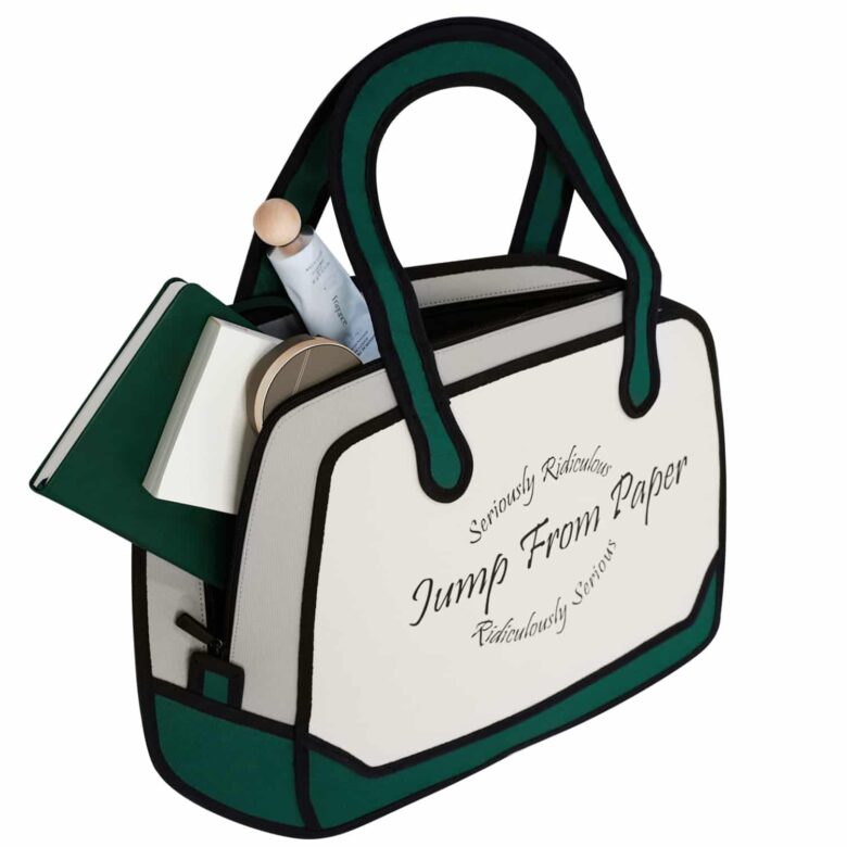 Play Harder-2D Cartoon Handbag (5)