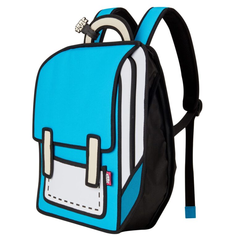 Spaceman Cartoon Backpack-classic-blue (1)