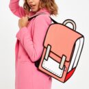 Spaceman Cartoon Backpack-classic-red (3)