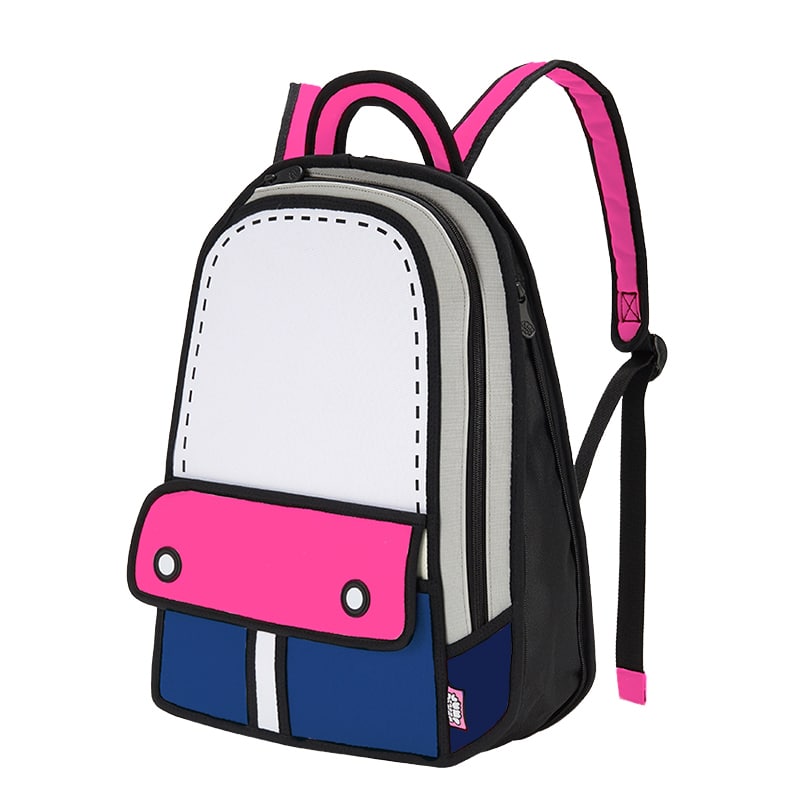 Adventure Cartoon Backpack - Bold And Colorful