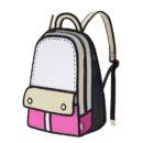 Adventure Bubblegum Pink Backpack | JFP285-1
