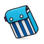 2D Cartoon Tropical Fish Bag (1)