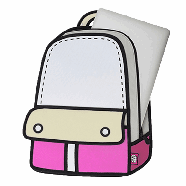 Adventure Bubblegum Pink Backpack | JFP285-2