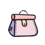 Cake Metal Chain Bag-light pink (2)