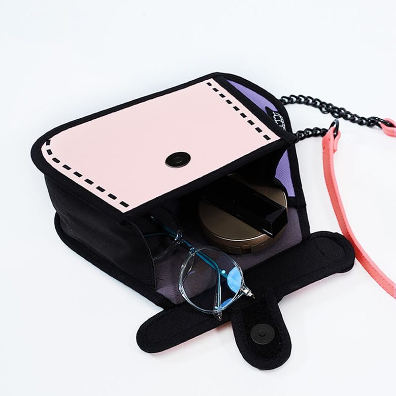 Cake Metal Chain Bag-light pink (4)