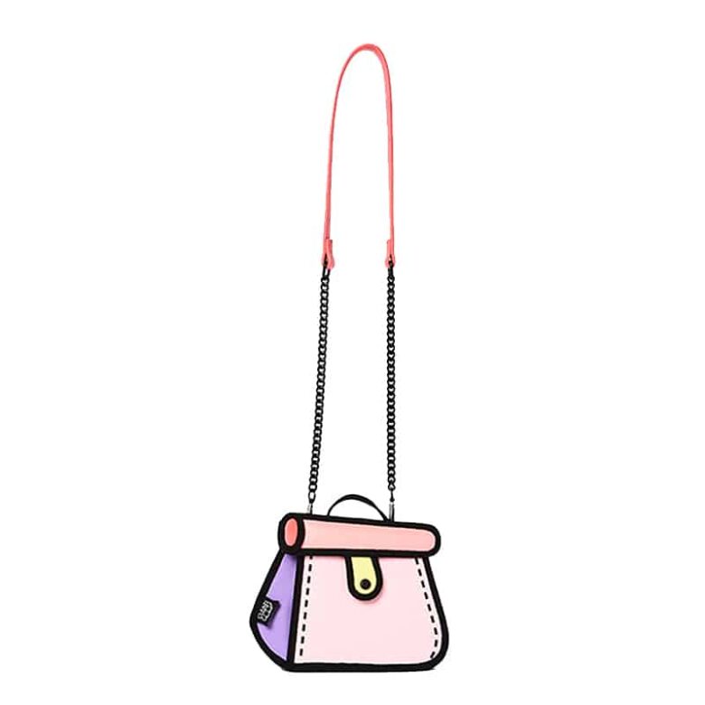 Cake Metal Chain Bag-light pink (8)