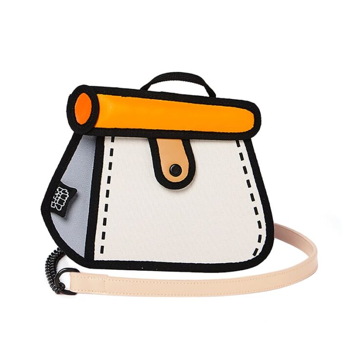 Cake Metal Chain Bag-orange (6)