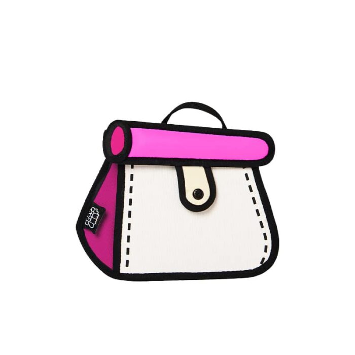 Cake Metal Chain Bag-rose pink (2)