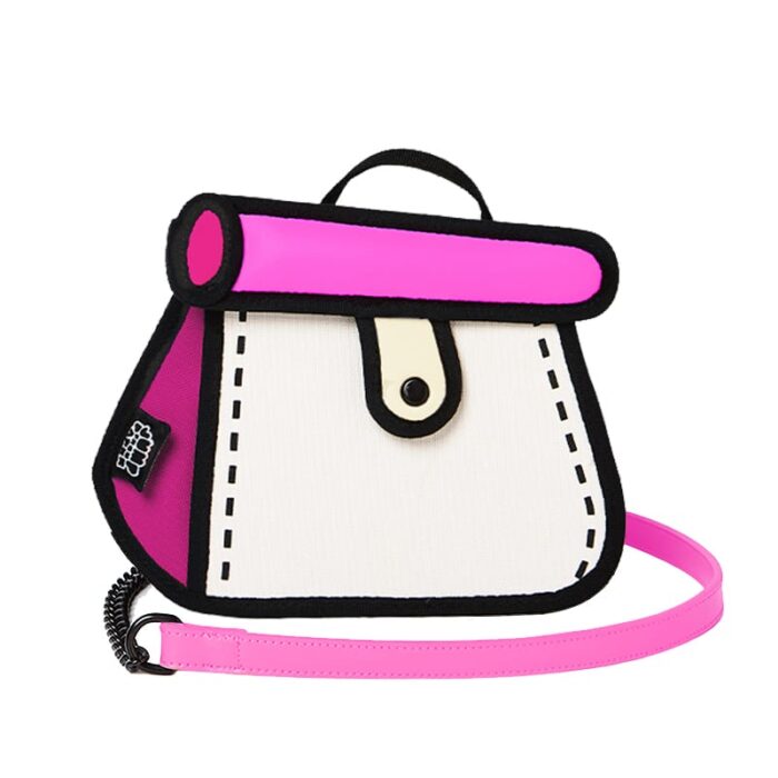 Cake Metal Chain Bag-rose pink (7)