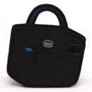 Checkered 3D Cartoon Handbag-dark blue (5)