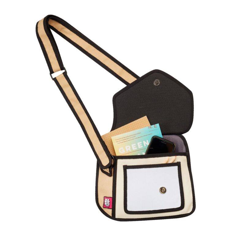 Giggle 2D Cartoon Shoulder Bag-Red-1 (3)