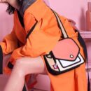 Giggle 2D Cartoon Shoulder Bag-Red-1 (5)