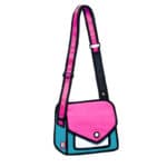 Giggle 2D Cartoon Shoulder Bag-rose pink (5)