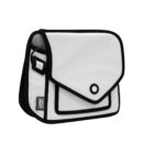 Giggle 2D Cartoon Shoulder Bag-white (9)