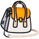 Owl Metal Chain Bag-Fun 2D Cartoon Style - Orange