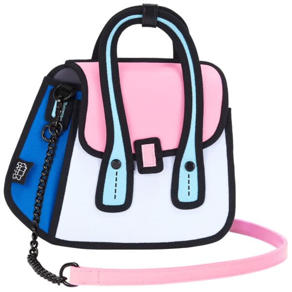 Owl Metal Chain Bag-pink (8)