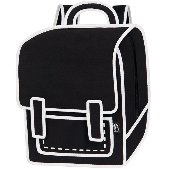 Spaceman Cartoon Backpack-classic-black (7)