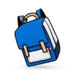 Spaceman Cartoon Backpack-junior-dark blue (1)