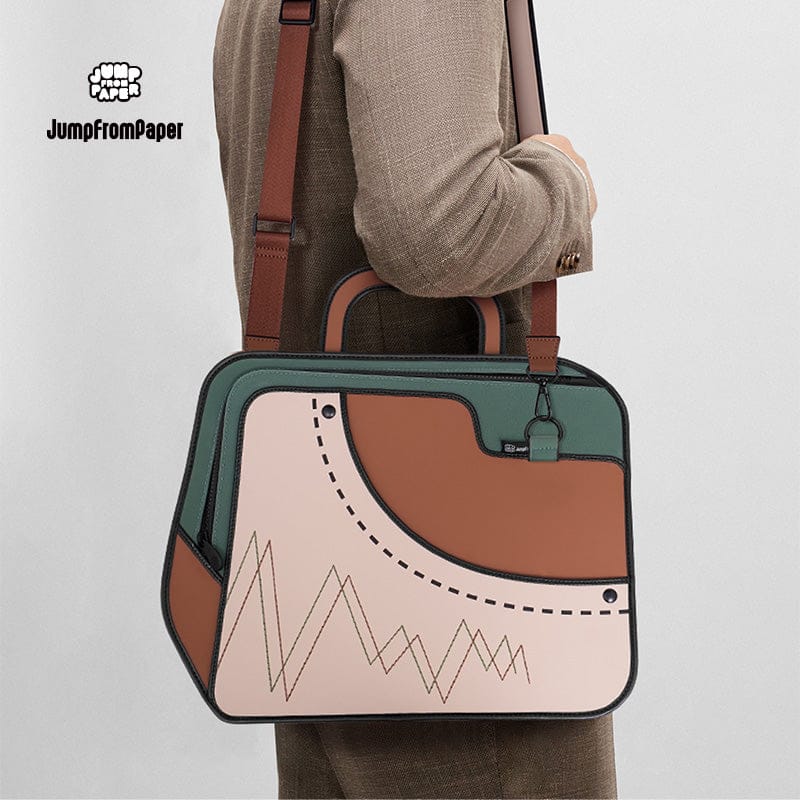 Crush 2D Cartoon Bag – Heartbeat Embroidery,Versatile