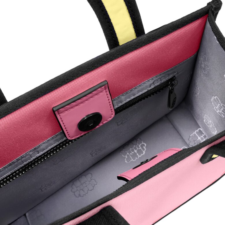 Junior Flat Kawaii 2D Tote-pink (3)