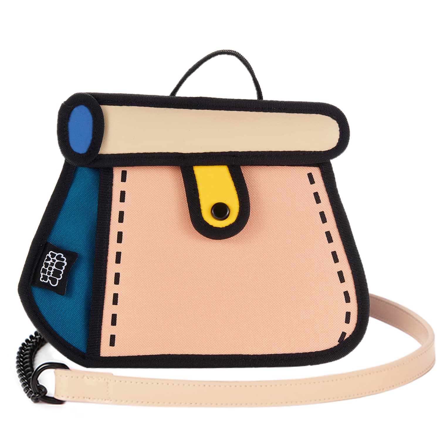 Cake Metal Chain Bag-beige (1)