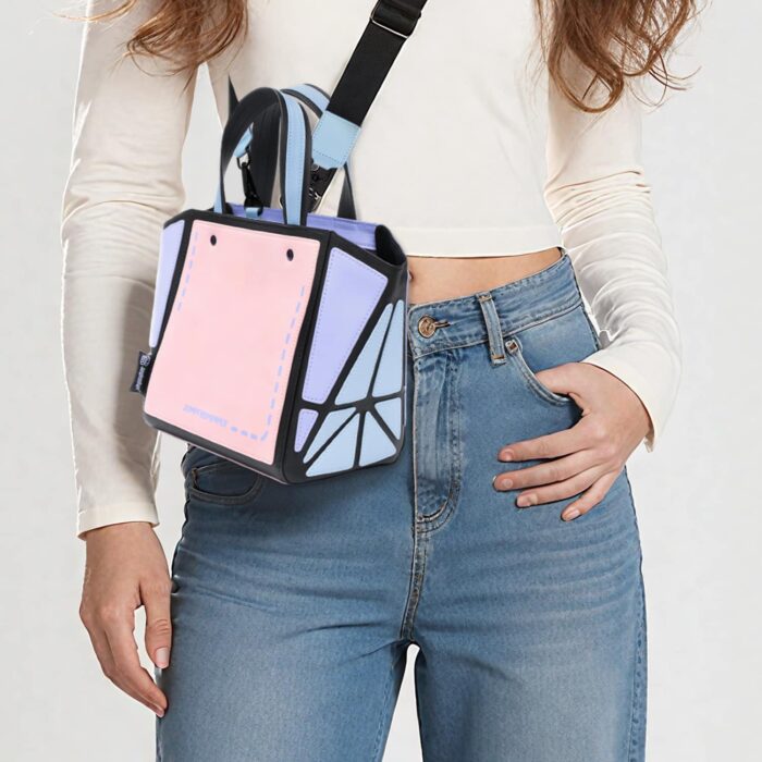 Futuristic Origami Style Tote Bag (2)