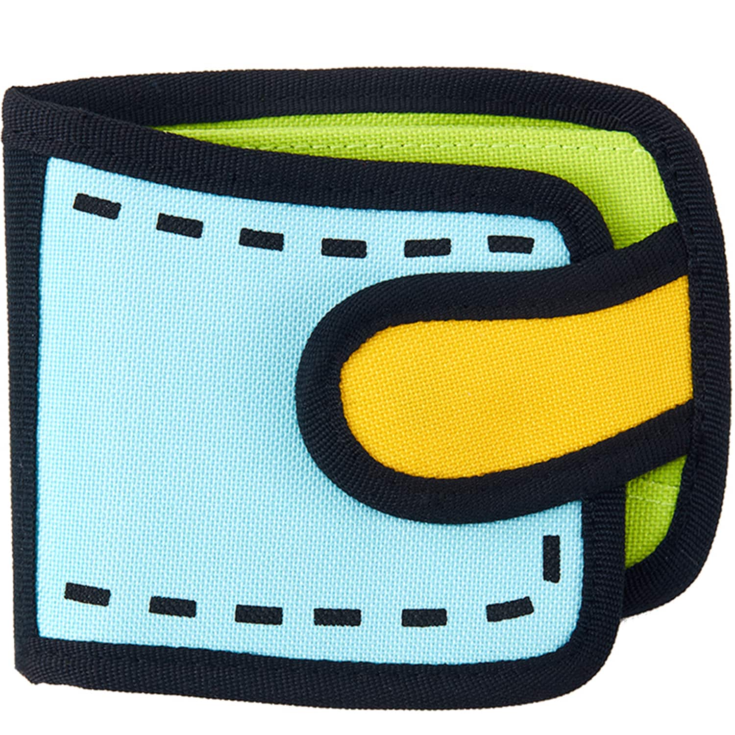 Poketto Wallet-2D Cartoon Design Short-blue (1)