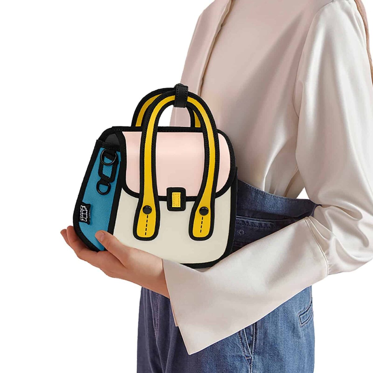 Junior Owl Metal Chain Bag-Fun 2D Cartoon Style - Image 2