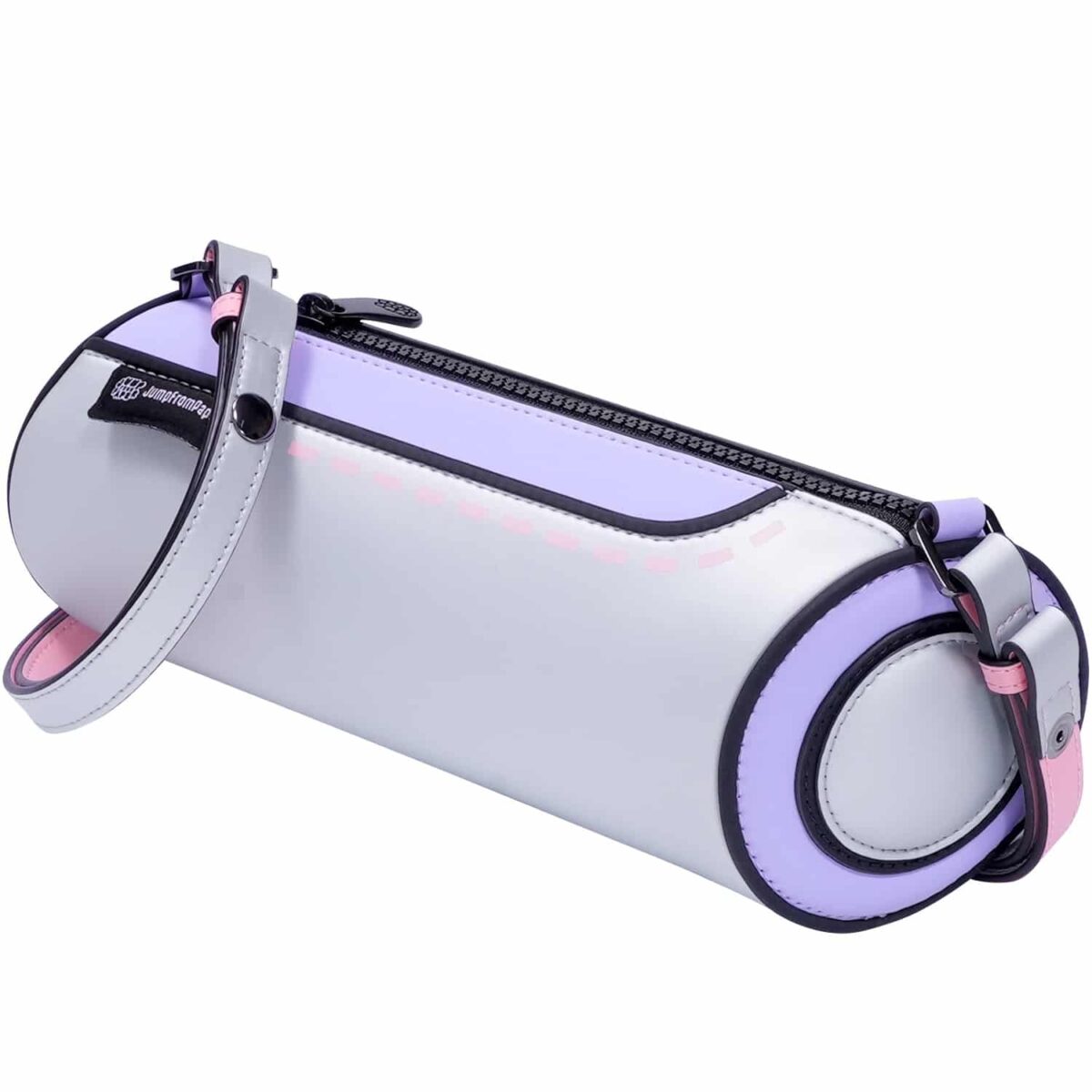 2D Cartoon Cylinder Pillow Bag with Adjustable Strap - Image 6