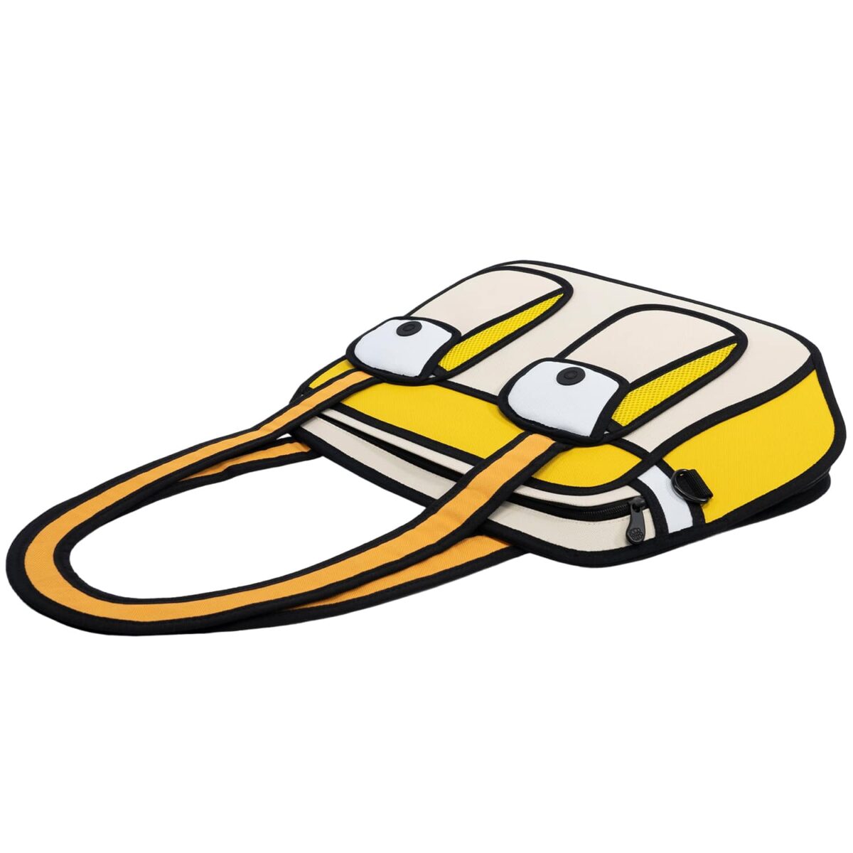 2D Cartoon Shoulder Bag - Bonjour - Image 5