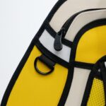 2D Cartoon Shoulder Bag - Bonjour - Image 8